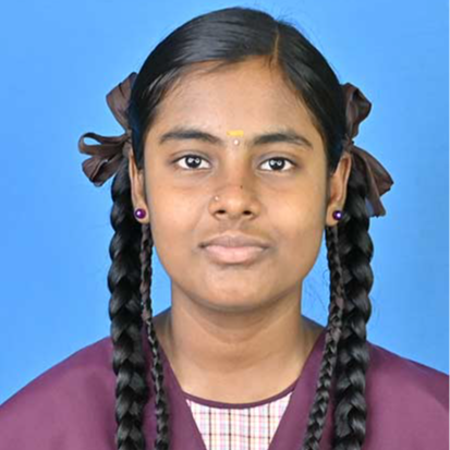 SIVASHANKARI A, 10 STD top achiever