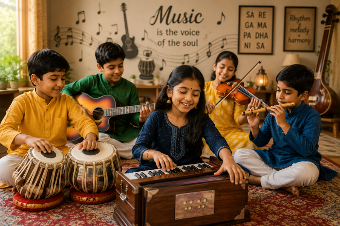 Music education and instrumental training